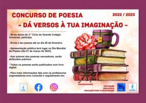 Concurso de Poesia- 3º. ciclo- Participa!!