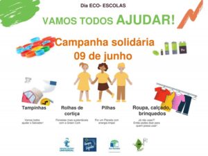Campanha Solidária- Recolha de bens- 9 de junho